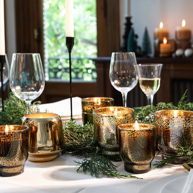 VELA AROMATICA GLOW UP LACA BLANCO L