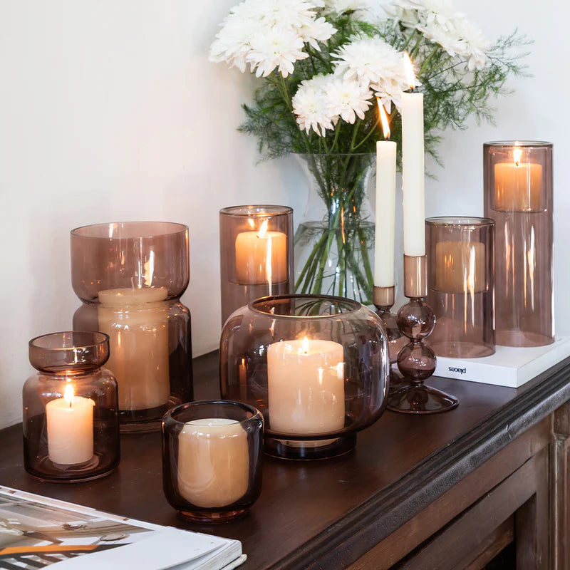 CANDELABRO BERLIN GRIS HUMO