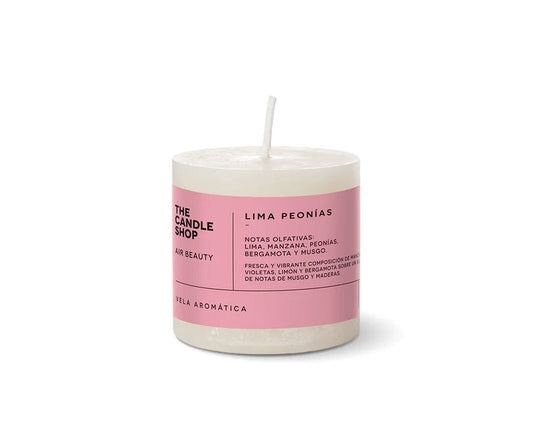 VELA AROMÁTICA LIMA PEONÍAS 6 X 6