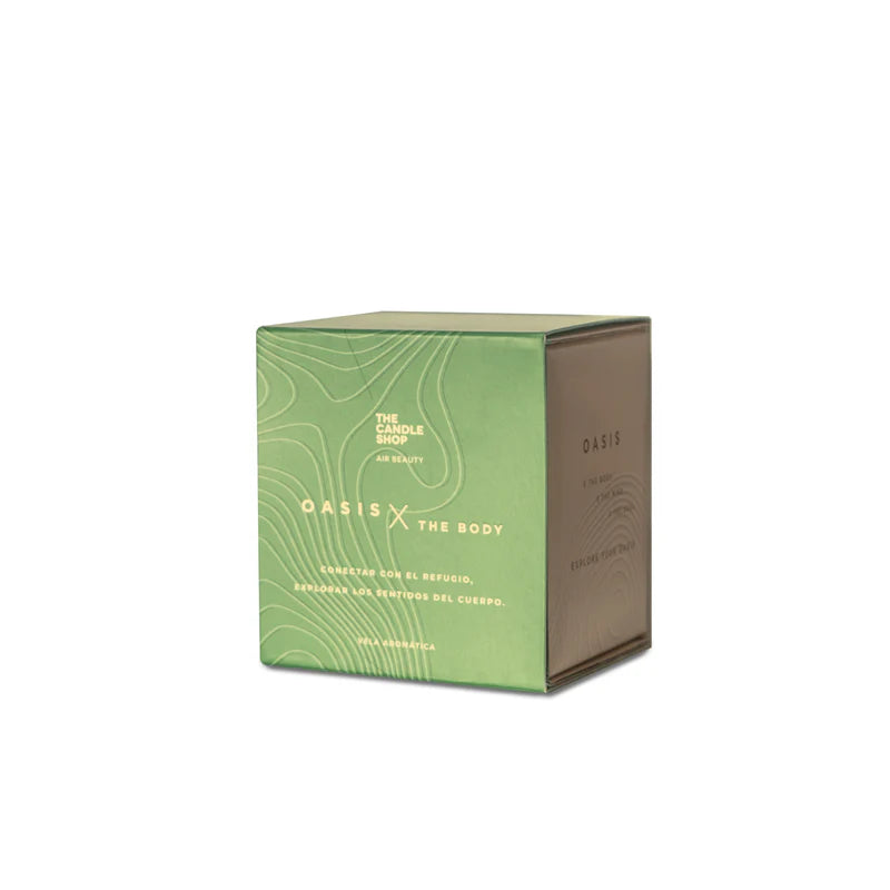VELA AROMÁTICA M OASIS X THE BODY