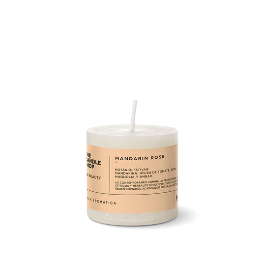 VELA AROMÁTICA 6 X 6 MANDARIN ROSE