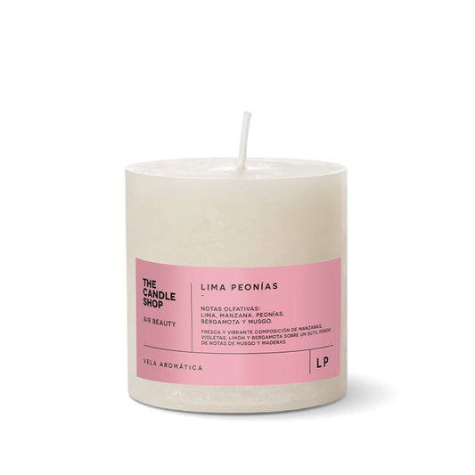 VELA AROMÁTICA 10 X 10 LIMA PEONÍAS