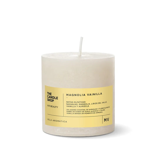 VELA AROMÁTICA 10 X 10 MAGNOLIA VAINILLA